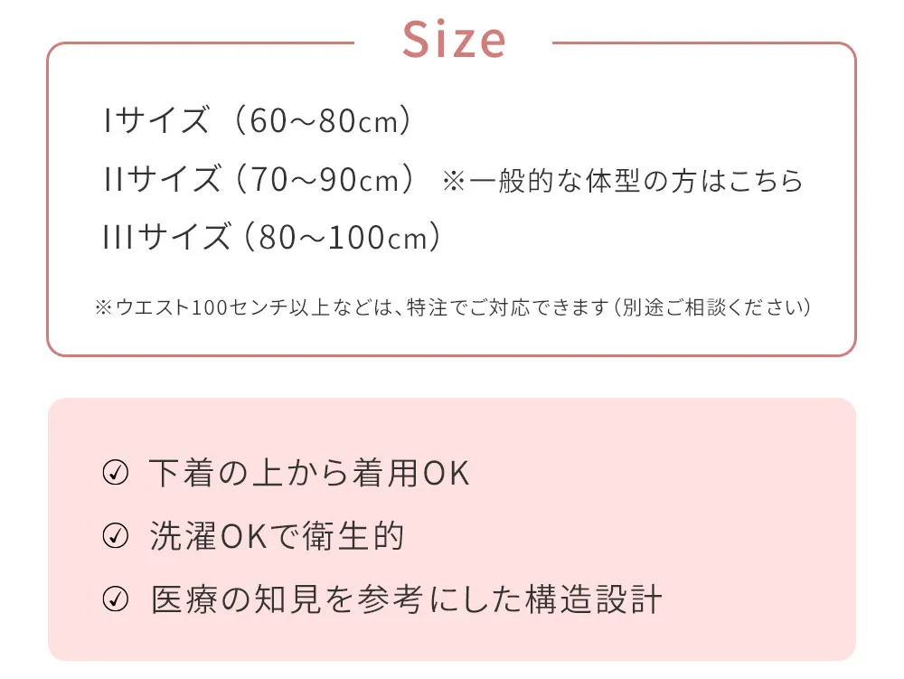 骨盤底筋サポーター【フェミクッションハピネス】：骨盤底筋のゆるみや骨盤臓器脱を予防するサポーター
