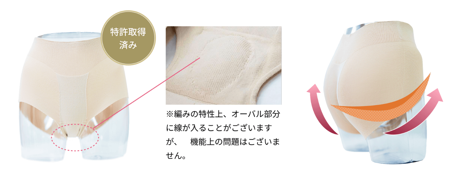 フェミクッション着用イメージ